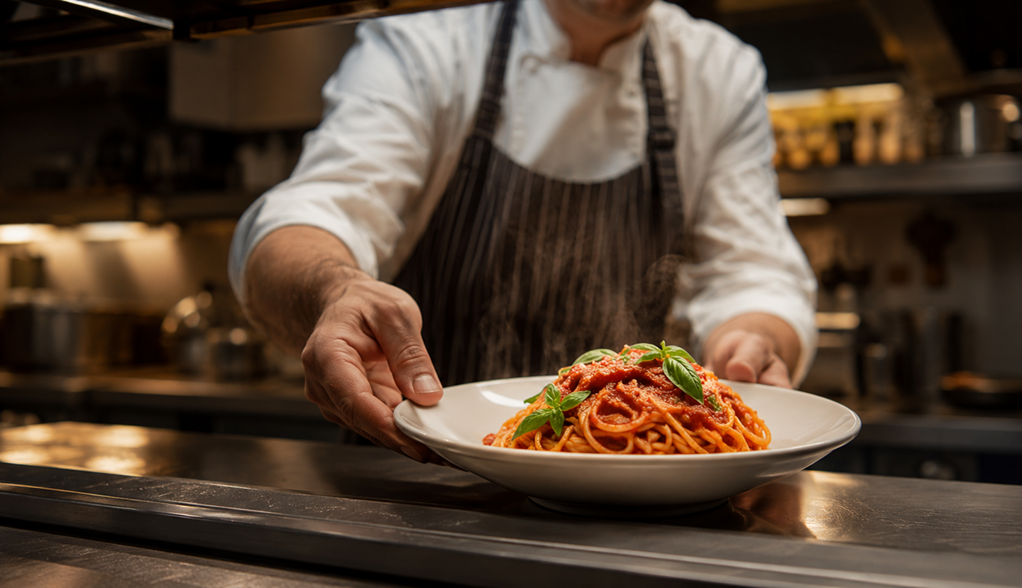 Italian pasta, rice and first courses